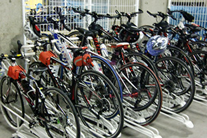 Underground Bike Parking (free)